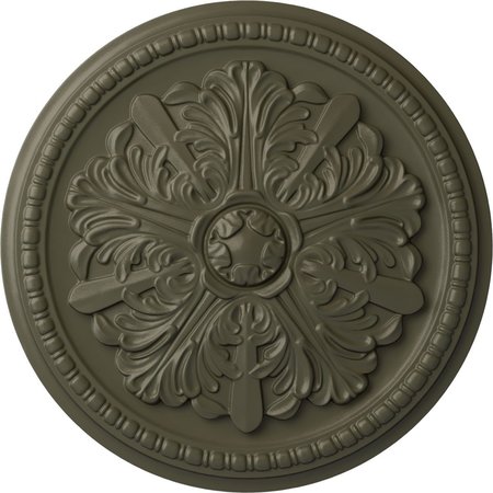 Swindon Ceiling Medallion (Fits Canopies Up To 2 7/8), Hnd-Painted Witch Hazel, 16 7/8OD X 1 1/2P